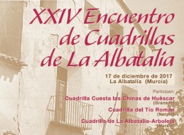 XXIV ENCUENTRO DE CUADRILLAS DE LA ALBATALÍA