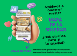 Los centros culturales Puertas de Castilla y Los Dolores invitan a la ciudadan&iacute;a a construir un MAPA DE SOLEDADES