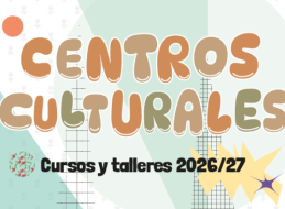 CURSOS Y TALLERES 2026/2027
PRIMERA CONVOCATORIA DE PLAZAS&nbsp;