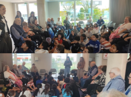 &laquo;Vidas que se dibujan&raquo; conecta al alumnado del CEIP Maestro Enrique Laborda con las personas mayores de DomusVi