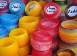 Elaboración de velas aromáticas