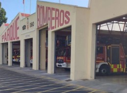 ECLA: VISITA A LOS BOMBEROS DE MURCIA